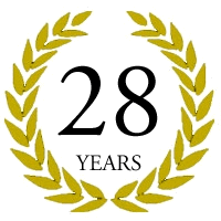 28 years in service